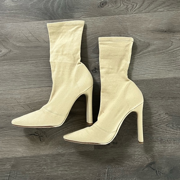 Yeezy Season 6 Stretch Canvas Ankle Boot - Picture 3 of 5